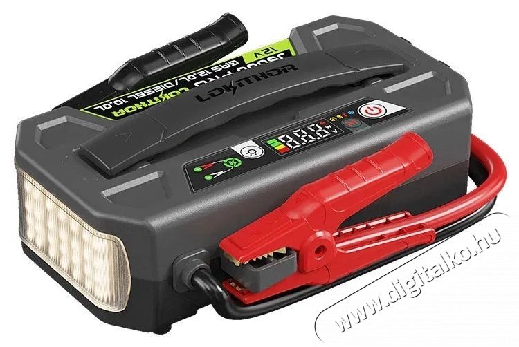 LOKITHOR J5000 PRO Ind&iacute;t&aacute;sr&aacute;seg&iacute;tő, 12 V, 5000 A, 100 Wh Aut&oacute;hifi / Aut&oacute; felszerel&eacute;s - Aut&oacute;s / aut&oacute;hifi kieg&eacute;sz&iacute;tő - Aut&oacute; akkumul&aacute;tor t&ouml;ltő - 531916