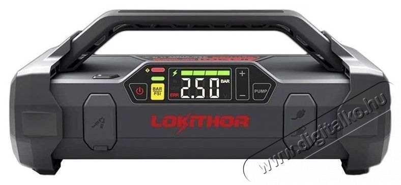 LOKITHOR JA301 12V 2000A 74Wh ind&iacute;t&oacute; t&aacute;pegys&eacute;g kompresszorral Aut&oacute;hifi / Aut&oacute; felszerel&eacute;s - Aut&oacute;s / aut&oacute;hifi kieg&eacute;sz&iacute;tő - Aut&oacute; akkumul&aacute;tor t&ouml;ltő - 531921