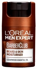 L'Oreal Paris Men Expert Barber Club hidrat&aacute;l&oacute; &eacute;s nyugtat&oacute; kr&eacute;m, f&eacute;rfiak szak&aacute;ll&aacute;hoz &eacute;s arcbőr&eacute;hez, &eacute;rz&eacute;keny bőrre, 50 ml Sz&eacute;ps&eacute;g&aacute;pol&aacute;s / Eg&eacute;szs&eacute;g - Arc / bőr &aacute;pol&aacute;s - Kieg&eacute;sz&iacute;tő - 537076