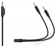 LORGAR Noah 101, fekete Audio-Video / Hifi / Multimédia - Fül és Fejhallgatók - Fejhallgató mikrofonnal / headset - 510114