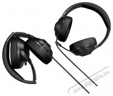 LORGAR Noah 101, fekete Audio-Video / Hifi / Multimédia - Fül és Fejhallgatók - Fejhallgató mikrofonnal / headset - 510114