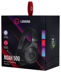 LORGAR Noah 500 Audio-Video / Hifi / Multimédia - Fül és Fejhallgatók - Fejhallgató mikrofonnal / headset - 510113