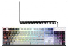 LORGAR Azar 514 RGB, fehér vezetékes mechanikus gamer billentyűzet Iroda és számítástechnika - Billentyűzet / billentyűzet szett - Vezetékes - 514928