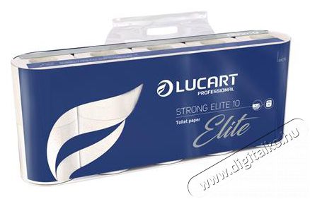 Lucart Strong 4 rétegű 10 tekercses toalettpapír Háztartás / Otthon / Kültér - Fürdőszoba / wc - Kiegészítő - 478730