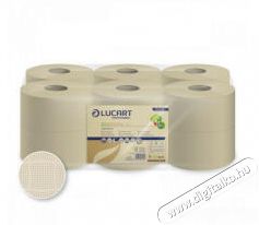 Lucart Econatural Mini Jumbo 19J 2 rétegű 12 tek/csom toalettpapír Háztartás / Otthon / Kültér - Egyéb háztartási termék - 498676