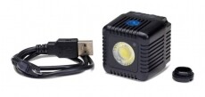 Lume Cube Single (LC11B) LED fényforrás - fekete Háztartás / Otthon / Kültér - Világítás / elektromosság - Zseblámpa / elemlámpa - 349618