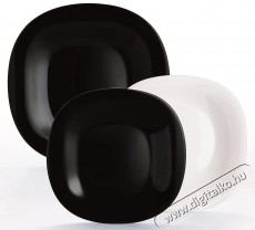 Luminarc CARINE, 18 db, feh&eacute;r/fekete Konyhai term&eacute;kek - &Eacute;tk&eacute;szlet - T&aacute;ny&eacute;r k&eacute;szlet - 527416