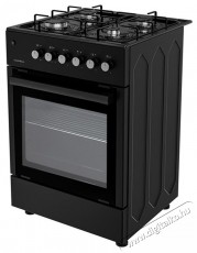 Luxell 663S-40FB fekete kombinált tűzhely Konyhai termékek - Sütő-főzőlap, tűzhely (szabadonálló) - Kombinált tűzhely (szabadonálló) - 501700
