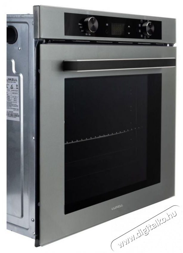 Luxell A68-SGF3 DDT ez&uuml;st, be&eacute;p&iacute;thető, s&uuml;tőt&eacute;r: 77L, l&eacute;gkever&eacute;s, s&uuml;tő Konyhai term&eacute;kek - S&uuml;tő-főzőlap, tűzhely (be&eacute;p&iacute;thető) - S&uuml;tő (be&eacute;p&iacute;thető) - 513419