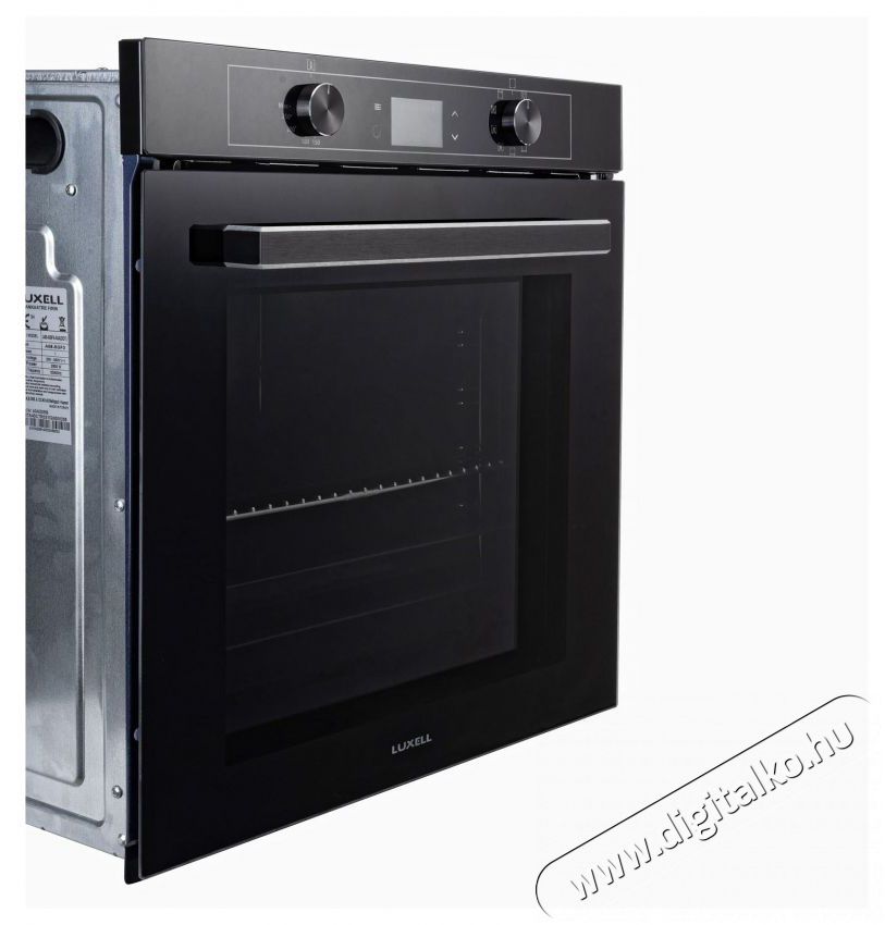 Luxell A68-SGF3 DDT fekete, be&eacute;p&iacute;thető, s&uuml;tőt&eacute;r: 77L, l&eacute;gkever&eacute;s, pirolitikus, s&uuml;tő Konyhai term&eacute;kek - S&uuml;tő-főzőlap, tűzhely (be&eacute;p&iacute;thető) - S&uuml;tő (be&eacute;p&iacute;thető) - 513421