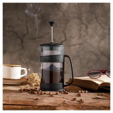 Luxplastic IRIS L-00830 French Press dugattyús kávéfőző 400ml, dobozos Konyhai termékek - Kávéfőző / kávéörlő / kiegészítő - Filteres kávéfőző - 501619
