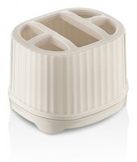 Luxplastic IRIS L-00848 Fogkefetartó, fehér, szürke vagy bézs színű Szépségápolás / Egészség - Száj / fog ápolás - Kiegészítő - 501805