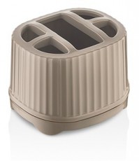 Luxplastic IRIS L-00848 Fogkefetartó, fehér, szürke vagy bézs színű Szépségápolás / Egészség - Száj / fog ápolás - Kiegészítő - 501805