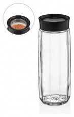 Luxplastic IRIS C-00397 Visible Polygon &uuml;veg t&aacute;rol&oacute; 1.600ml, fekete vagy elf&aacute;ntcsont sz&iacute;nű H&aacute;ztart&aacute;s / Otthon / K&uuml;lt&eacute;r - Lak&aacute;sfelszerel&eacute;s - T&aacute;rol&oacute; - 507224