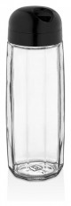 Luxplastic IRIS C-00442 Round Polygon üveg tároló 1.600ml, fekete vagy elfántcsont színű Háztartás / Otthon / Kültér - Lakásfelszerelés - Tároló - 507222