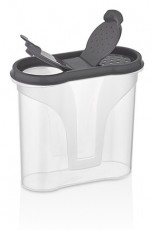 Luxplastic IRIS L-00536 fűszertartó, szóró 300ml, elefántcsont, piros vagy antracit színű Konyhai termékek - Konyhai eszköz - Egyéb konyhai eszköz - 507251