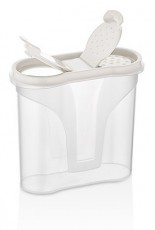 Luxplastic IRIS L-00536 fűszertartó, szóró 300ml, elefántcsont, piros vagy antracit színű Konyhai termékek - Konyhai eszköz - Egyéb konyhai eszköz - 507251