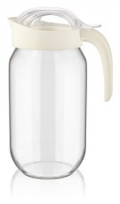 Luxplastic IRIS C-00124 Fiore üvegkancsó 1.000ml, fekete vagy elfántcsont színű Konyhai termékek - Egyéb / Konyhai kiegészítő - 508323