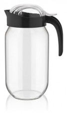 Luxplastic IRIS C-00124 Fiore üvegkancsó 1.000ml, fekete vagy elfántcsont színű Konyhai termékek - Egyéb / Konyhai kiegészítő - 508323