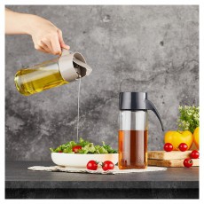 Luxplastic IRIS C-00413 Olaj és ecet üveg kiöntő 500ml , szürke vagy fekete színű Konyhai termékek - Konyhai eszköz - Egyéb konyhai eszköz - 513433