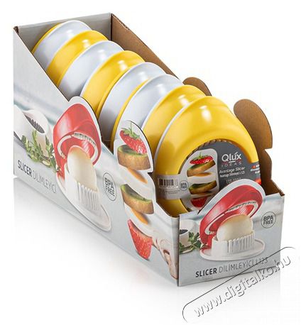 Luxplastic IRIS L-00123 Avantage tojás szeletelő, fehér vagy sárga színű Konyhai termékek - Konyhai kisgép (előkészítés / feldolgozás) - Szeletelő / reszelő gép - 513854