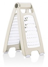 Luxplastic IRIS L-00738 Twin kétoldalú reszelő, ecru vagy fekete színű Konyhai termékek - Konyhai eszköz - Szeletelő / reszelő / kinyomó - 513887