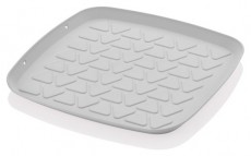 Luxplastic IRIS L-00785 Mosgatáshoz szilikon tálca, rózsaszín, antracit vagy elefántcsont színű Konyhai termékek - Mosogató - Mosogatótálca - 513866