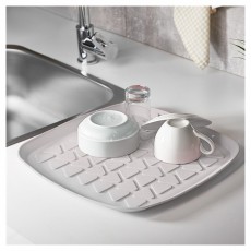 Luxplastic IRIS L-00785 Mosgatáshoz szilikon tálca, rózsaszín, antracit vagy elefántcsont színű Konyhai termékek - Mosogató - Mosogatótálca - 513866