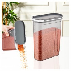 Luxplastic IRIS BSF-00850 exkluzív gabonapelyhes tároló 2.700ml Háztartás / Otthon / Kültér - Lakásfelszerelés - Tároló - 514696