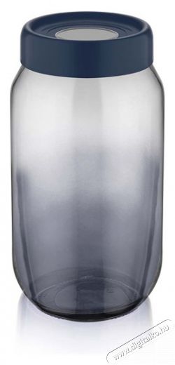 Luxplastic IRIS C-00427 Rainbow indigókék üveg tároló 1.000ml Konyhai termékek - Edény - Ételtároló - 514665