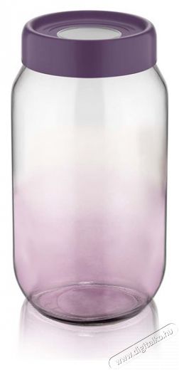 Luxplastic IRIS C-00428 Rainbow lila üveg tároló 1.000ml Konyhai termékek - Edény - Ételtároló - 514666