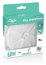 Luxplastic IRIS L-00434 Gyógyszeradagoló doboz heti kiosztással Háztartás / Otthon / Kültér - Lakásfelszerelés - Tároló - 514674