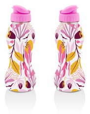 Luxplastic IRIS L-00682 Sports kulacs 600ml, kék vagy rószaszín Háztartás / Otthon / Kültér - Lakásfelszerelés - Tároló - 514700