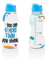 Luxplastic IRIS L-00682 Sports kulacs 600ml, kék vagy rószaszín Háztartás / Otthon / Kültér - Lakásfelszerelés - Tároló - 514700