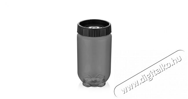 Luxplastic IRIS L-00725 Stack and Lock, egymáshoz rögzíthető tároló, 1.000ml, fekete Háztartás / Otthon / Kültér - Lakásfelszerelés - Tároló - 514695