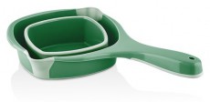 Luxplastic IRIS L-00852-2 összecsukható négyszögletes szűrő 5,5 liter, szürke Háztartás / Otthon / Kültér - Lakásfelszerelés - Tároló - 514691