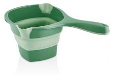 Luxplastic IRIS L-00852-2 összecsukható négyszögletes szűrő 5,5 liter, szürke Háztartás / Otthon / Kültér - Lakásfelszerelés - Tároló - 514691