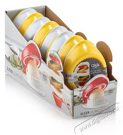 Luxplastic IRIS L-00123 Avantage tojás szeletelő, fehér vagy sárga színű Konyhai termékek - Konyhai kisgép (előkészítés / feldolgozás) - Szeletelő / reszelő gép - 513854
