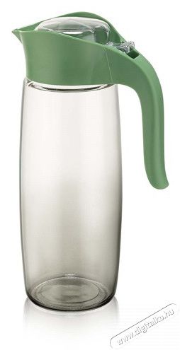 Luxplastic IRIS C-00403 Rainbow zöld üvegkancsó 1.600ml Háztartás / Otthon / Kültér - Lakásfelszerelés - Tároló - 514656