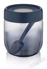 Luxplastic IRIS C-00419 Rainbow indigókék üveg tároló 425ml Háztartás / Otthon / Kültér - Lakásfelszerelés - Tároló - 514658