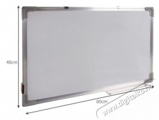 Maaleo 24325 40×60 cm + mágnesek + filctollak + szivacs, fehér Háztartás / Otthon / Kültér - Egyéb háztartási termék - 518376