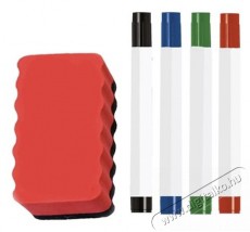 Maaleo 24325 40×60 cm + mágnesek + filctollak + szivacs, fehér Háztartás / Otthon / Kültér - Egyéb háztartási termék - 518376