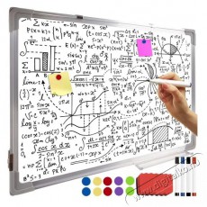 Maaleo 24325 40×60 cm + mágnesek + filctollak + szivacs, fehér Háztartás / Otthon / Kültér - Egyéb háztartási termék - 518376