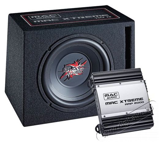 Mac Audio Mac Xtreme 2000 autós erősítő és mélynyomóláda Autóhifi / Autó felszerelés - Autóhifi erősítő - 462524