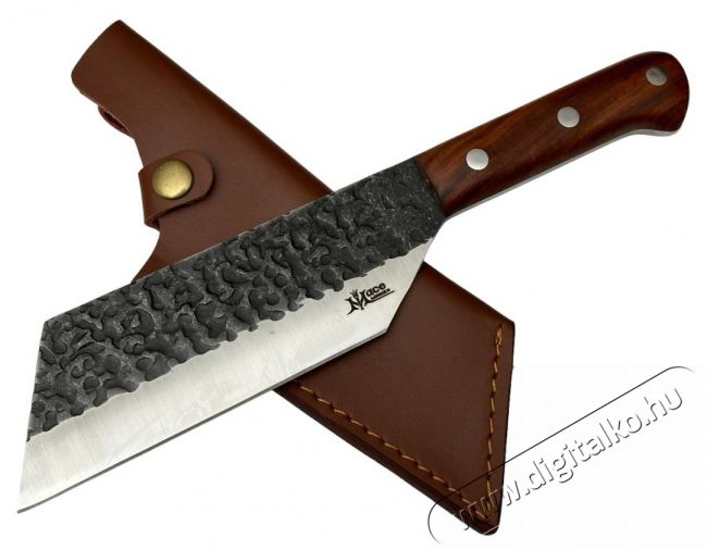 MaceMaker CL14B húsvágó bárd bőr tokkal Konyhai termékek - Konyhai eszköz - Kés / olló - 522446