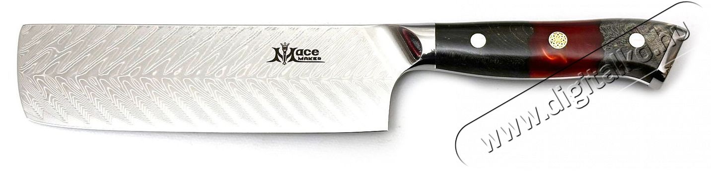 MaceMaker RED SNAPPER NAKIRI SanMai damaszkuszi konyhak&eacute;s Konyhai term&eacute;kek - Konyhai eszk&ouml;z - K&eacute;s / oll&oacute; - 522445