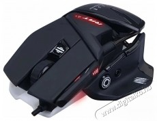 Mad Catz RAT 4+ fekete Gamer eg&eacute;r (MR03MCINBL000-0) Iroda &eacute;s sz&aacute;m&iacute;t&aacute;stechnika - Eg&eacute;r - Vezet&eacute;kes eg&eacute;r - 531667