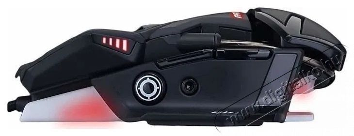 Mad Catz RAT 4+ fekete Gamer eg&eacute;r (MR03MCINBL000-0) Iroda &eacute;s sz&aacute;m&iacute;t&aacute;stechnika - Eg&eacute;r - Vezet&eacute;kes eg&eacute;r - 531667