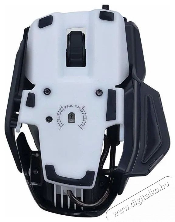 Mad Catz RAT 4+ fekete Gamer eg&eacute;r (MR03MCINBL000-0) Iroda &eacute;s sz&aacute;m&iacute;t&aacute;stechnika - Eg&eacute;r - Vezet&eacute;kes eg&eacute;r - 531667