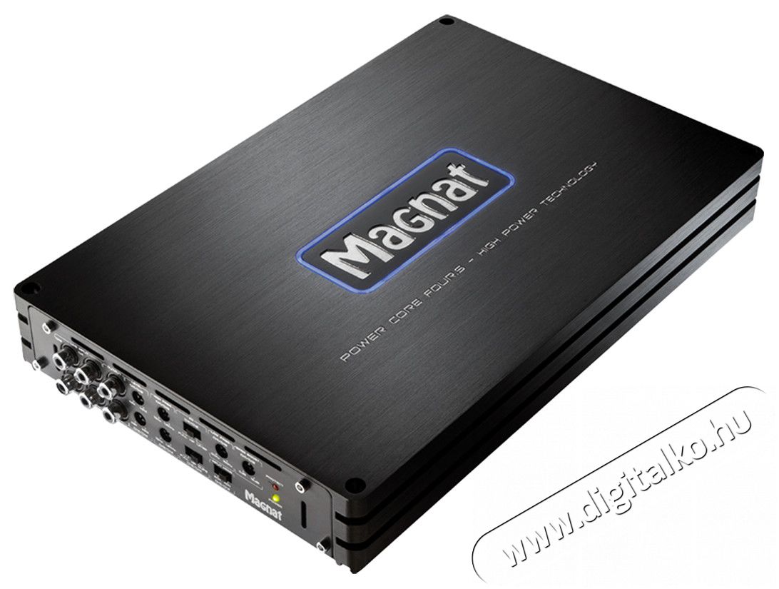 Magnat Power Core Four S Lapos kivitelű négycsatornás digitális erősítő Autóhifi / Autó felszerelés - Autóhifi erősítő - 279428